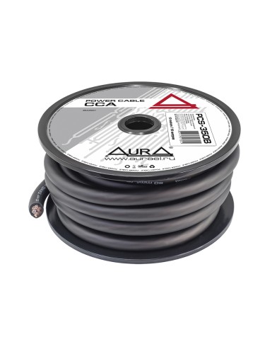 Силовой кабель AuRa PCS-350B 0AWG (50 мм2) 1м
