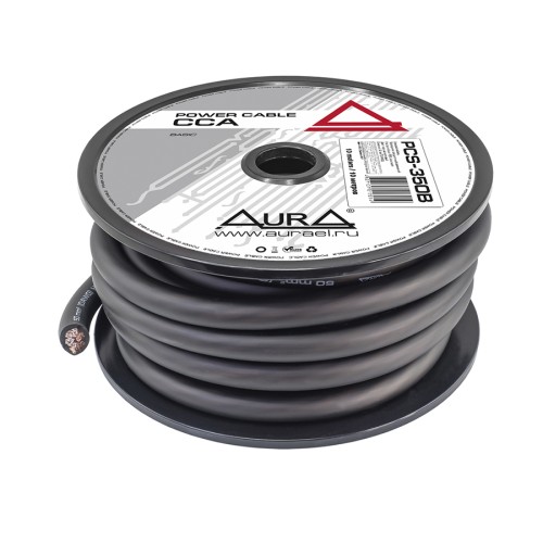 Силовой кабель AuRa PCS-350B 0AWG (50 мм2) 1м