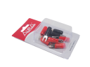 Клеммы силовые AuRa ACN-S104/10 (5 красных + 5 чёрных)