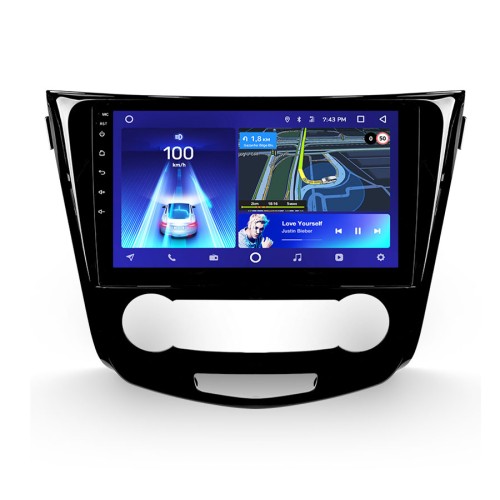 Установочный комплект Teyes для Nissan X-Trail / Qashqai 3 T32 (Manual air conditioning) 2013-2022 (F1) 10.2&quot; (Вариант C) авто с обзором 360