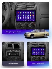 Штатная магнитола Teyes CC2L Plus Hyundai Accent II 2 LC2 1999-2012 9"