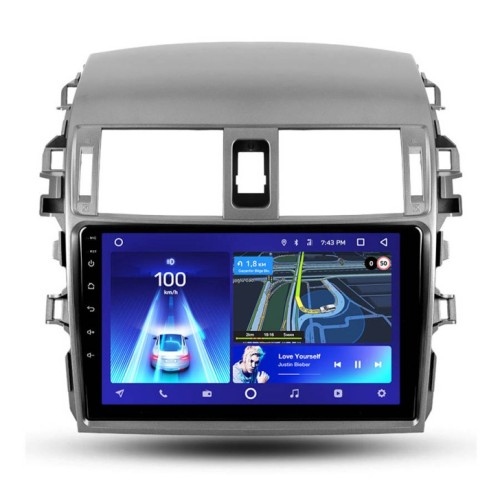 Штатная магнитола Teyes X1 Wi-Fi + 4G Toyota Corolla 10 E140 E150 2006-2013 9" (Вариант A) (2+32Gb)