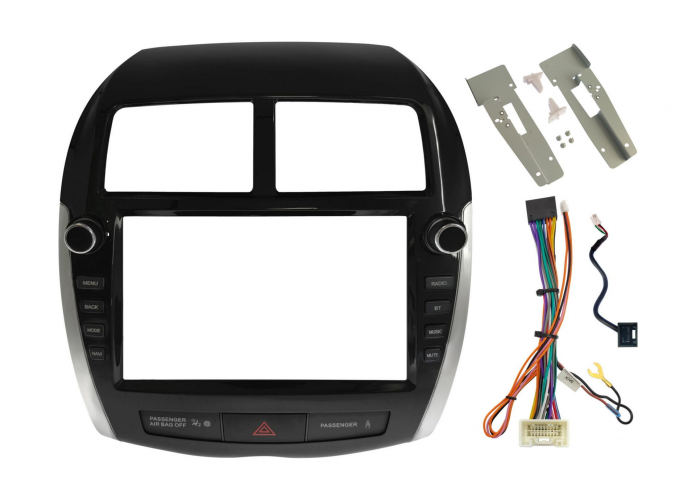 Установочный комплект Wide Media 9" для Mitsubishi ASX, RVR 2013 - 2018 для авто без Rockford