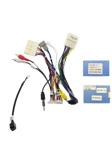 Комплект проводов для установки в Mazda 2017+ (основной, антенна, CAN)