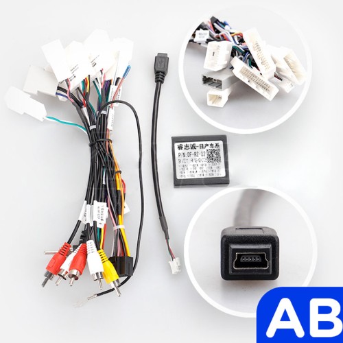 Установочный комплект Teyes для Nissan X-Trail / Qashqai 3 T32 (Automatic air conditioning) 2013-2022 (F2) 10.2&quot; (Вариант AB) 