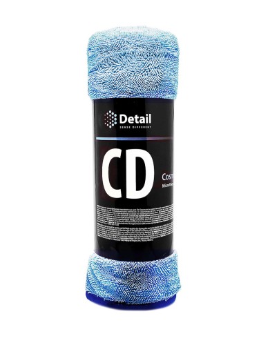 DETAIL "Cosmic Dry" - микрофибровое полотенце для сушки кузова 60*90см, 550гр/м , синий