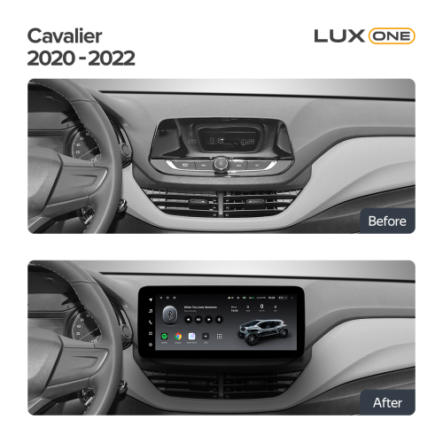 Установочный комплект Teyes Тиайс LUX ONE для Chevrolet Cavalier 2020-2022 12.3″