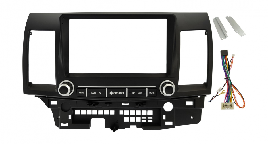 Установочный комплект Wide Media 9" для Mitsubishi Lancer X 2007+