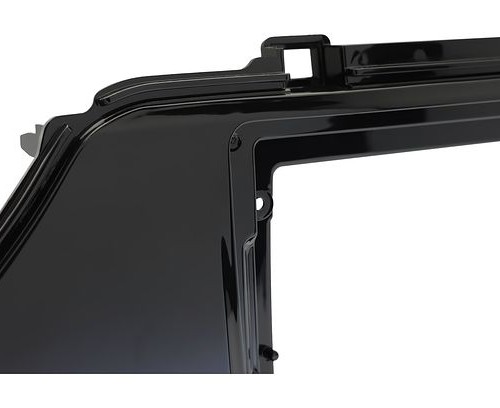 Рамка для установки в Kia Rio 2020+ 9&quot; дисплея (с кнопкой) черный глянец