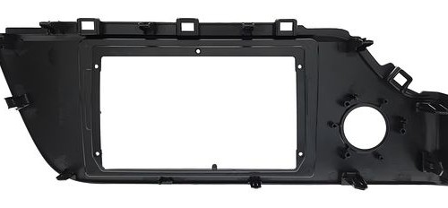 Рамка для установки в Kia Rio 2020+ 9&quot; дисплея (с кнопкой) черный глянец