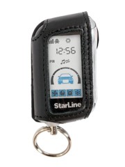 Чехол кожаный для брелка Starline A63/A93