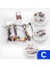 Установочный комплект Teyes для Nissan X-Trail / Qashqai 3 T32 (Automatic air conditioning) 2013-2022 (F2) 10.2" (Вариант C) авто с обзором 360