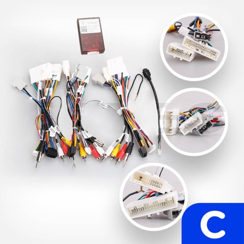 Установочный комплект Teyes для Nissan X-Trail / Qashqai 3 T32 (Automatic air conditioning) 2013-2022 (F2) 10.2&quot; (Вариант C) авто с обзором 360