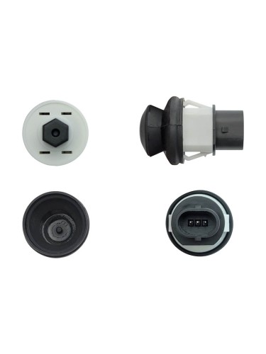 Концевой выключатель с пыльником AQM 30A для Lada Granta, Niva Travel (с разъемом) (1шт)