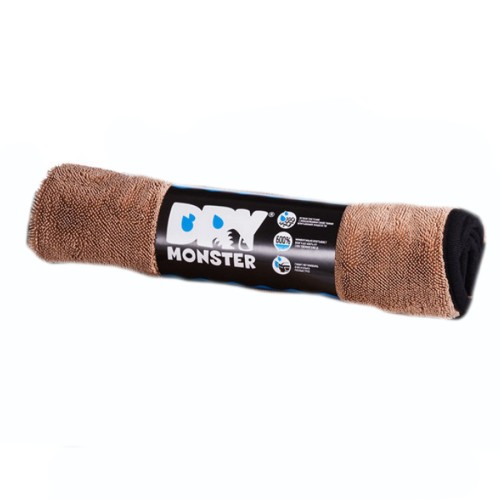 Dry Monster - микрофибра для сушки авто 55x75см, 560 гр/м, коричневый