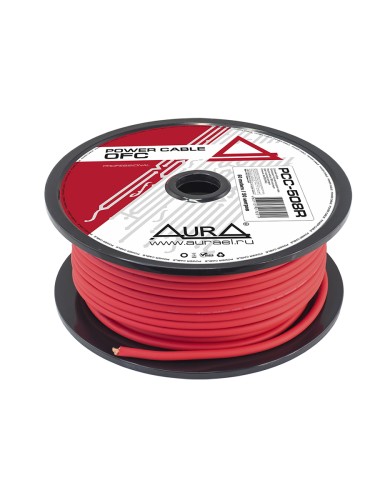 Силовой кабель AuRa PCC-508R 8 мм2 (8AWG) 1м