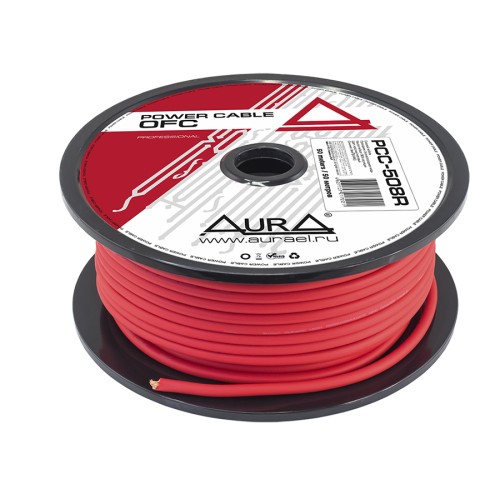 Силовой кабель AuRa PCC-508R 8 мм2 (8AWG) 1м