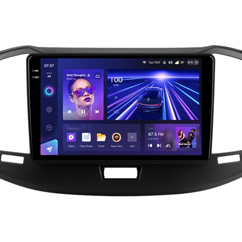 Штатная магнитола Teyes X1 Wi-Fi + 4G для Chery Bonus E3 A19 2013-2017 9&quot; (2+32Gb)