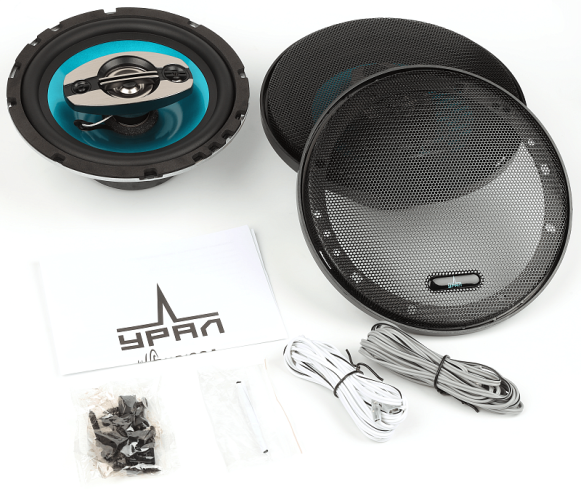 УРАЛ (Ural) Бирюза АС-Б1647 коаксиальная акустика 6,5" (16,5см) (пара)