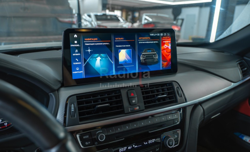 Штатная магнитола Radiola для BMW 3-series/4-series  (F30/F31/F32/F34/F35/F36) 2012-2016 12,3" NBT  RDL-1213 L