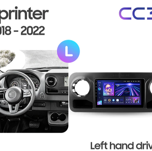 Штатная магнитола Teyes CC3 360° Mercedes-Benz Sprinter 2018-2022 10&quot;
