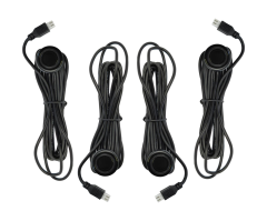 Парковочный радар Wide Media APS-114BL (4 датчика, черный)