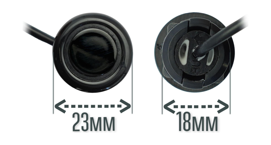 Парковочный радар Wide Media APS-114BL (4 датчика, черный)