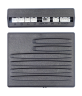 Парковочный радар Wide Media APS-114BL (4 датчика, черный)