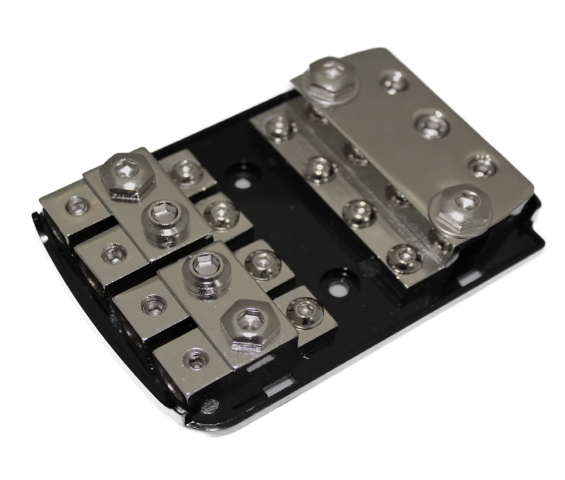 AUDIO NOVA FH.MAL44.2ANL Держатель 4-х предохранителей Mini ANL или 2-х предохранителя ANL, вход 1х