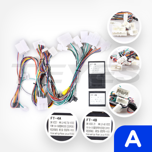 Установочный комплект Teyes Тиайс LUX ONE для Lexus RX300 RX330 RX350 RX400H II 2 2003-2009 / Toyota Harrier XU30 II 2 2003-2013 12.3″
