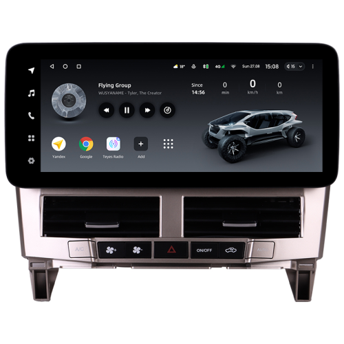 Установочный комплект Teyes Тиайс LUX ONE для Lexus RX300 RX330 RX350 RX400H II 2 2003-2009 / Toyota Harrier XU30 II 2 2003-2013 12.3″