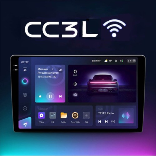 Штатная магнитола Teyes CC3L WIFI для Honda CR-V 2 2001-2006 9&quot;