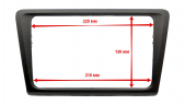 Переходная рамка для Skoda Rapid 2014+ для установки магнитолы VW