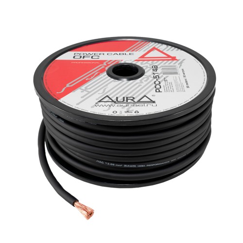 Силовой кабель AuRa PCC-514B 14 мм2 (6GA) 1м