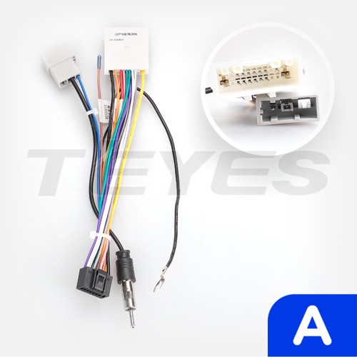 Установочный комплект Teyes для Nissan Serena 2016-2019 9&quot; (Вариант A) авто без штатной камеры заднего вида