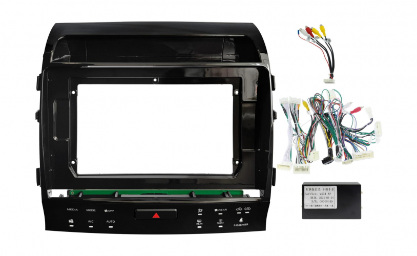 Установочный комплект Wide Media 10" для Toyota Land Cruiser 2007 - 2009 Тип C