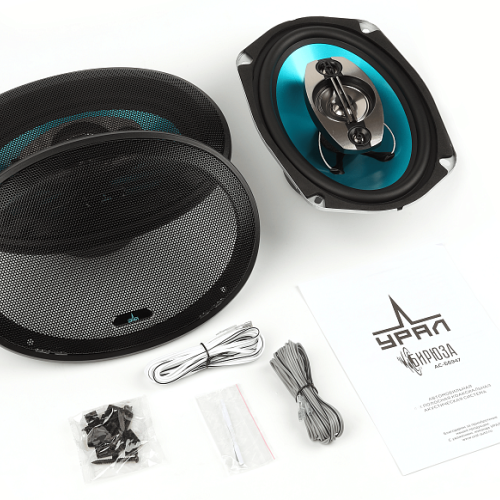 УРАЛ (Ural) Бирюза АС-Б6947 коаксиальная акустика 6*9" (16х24см) (пара)