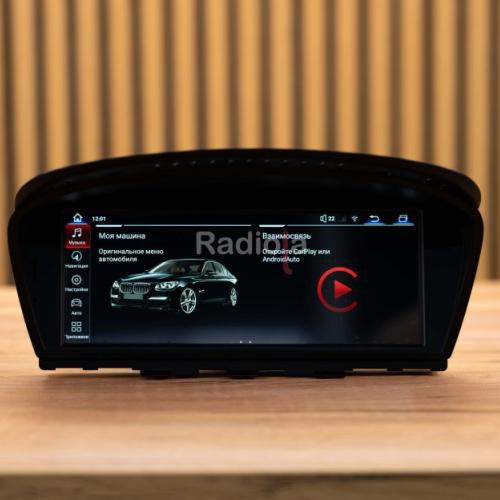 Штатная магнитола Radiola для BMW 3-series/5-series (Е90/E60) 2009-2012 8,8" CIC RDL-6233 L