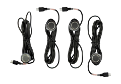 Парковочный радар Wide Media APS-114GR (4 датчика, серый)