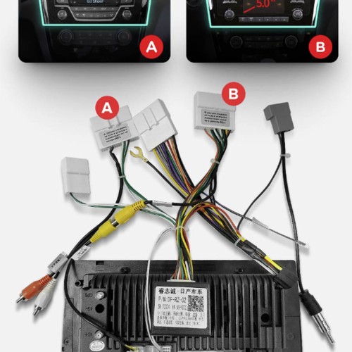 Штатная магнитола Teyes CC2 Plus Nissan X-Trail / Qashqai 3 T32 (Manual air conditioning) 2013-2022 (F1) 10.2" (Вариант AB)