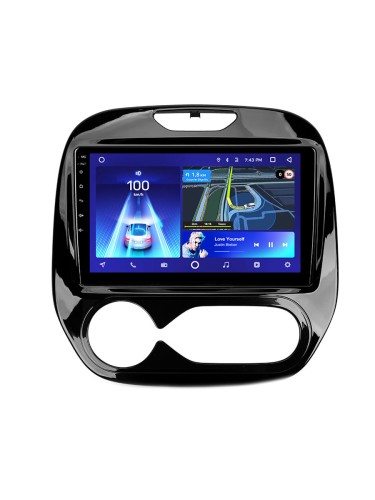 Штатная магнитола Teyes X1 Wi-Fi + 4G Renault Kaptur 2016-2019 9" (F2) для авто с климат-контроль (2+32Gb)