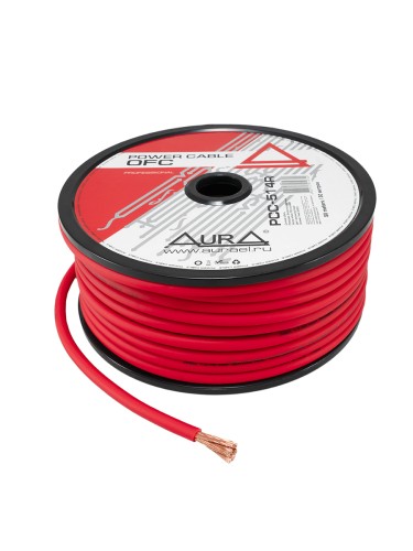 Силовой кабель AuRa PCC-514R 14 мм2 (6GA) 1м