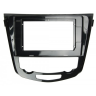 Переходная рамка для установки автомагнитолы Carav 22-948 Nissan X-Trail, Qashqai, Rogue 2014+ (Климат) 10"
