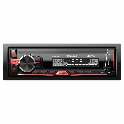 Магнитола (головное устройство) 1Din AIWA HWD-530BT