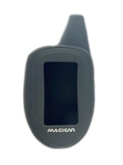 Чехол силиконовый для брелка Scher-Khan Magicar 7/8 серый