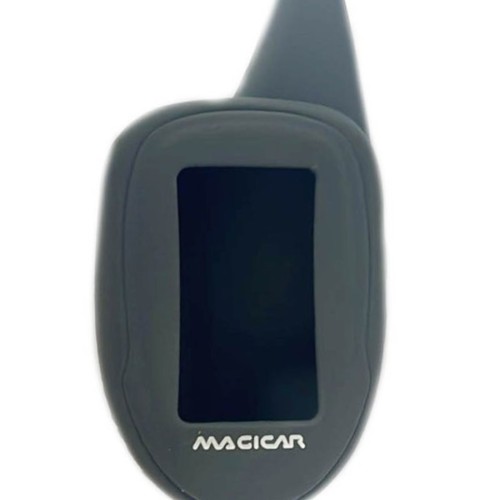 Чехол силиконовый для брелка Scher-Khan Magicar 7/8 серый