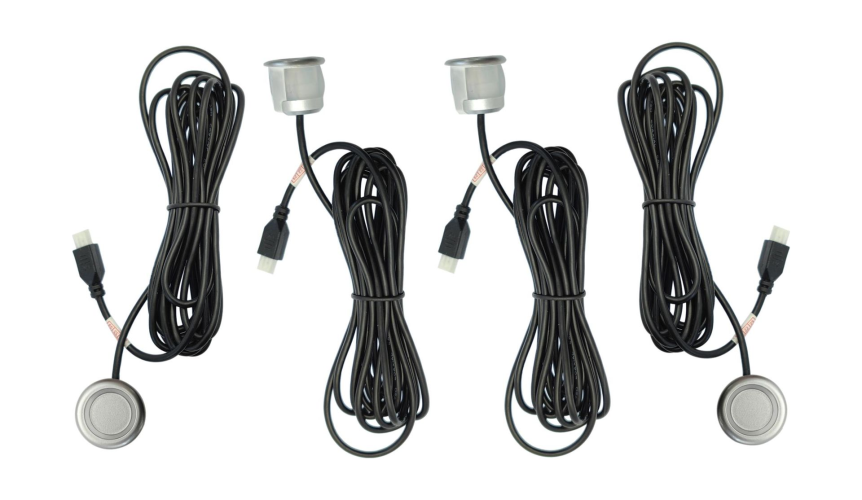 Парковочный радар Wide Media APS-114SL (4 датчика, серебряный)