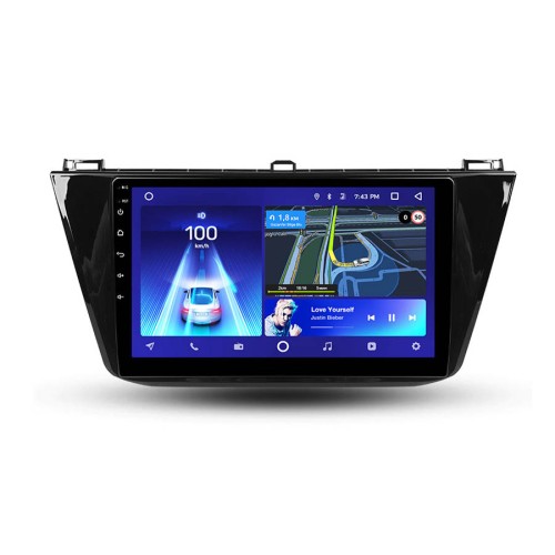 Установочный комплект Teyes для Volkswagen Tiguan 2 Mk 2016-2022 10.2&quot; (Вариант A) авто без CD чейнджера в бардачке