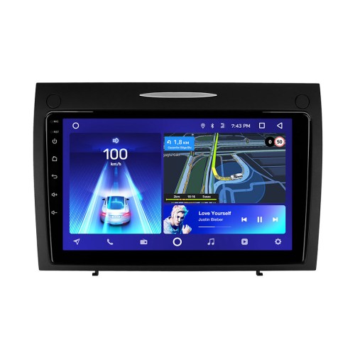 Штатная магнитола Teyes CC3 2K 360° Mercedes-Benz SLK-Class R171 2004-2011 9"
