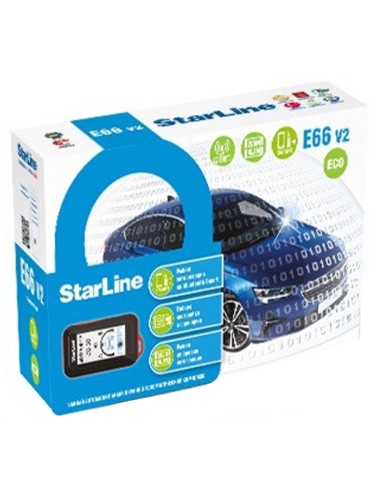 Автосигнализация StarLine E66 V2 ECO GSM
